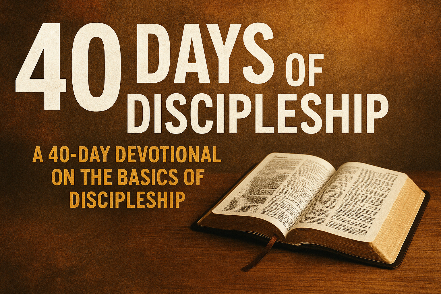 40 Days of Discipleship
